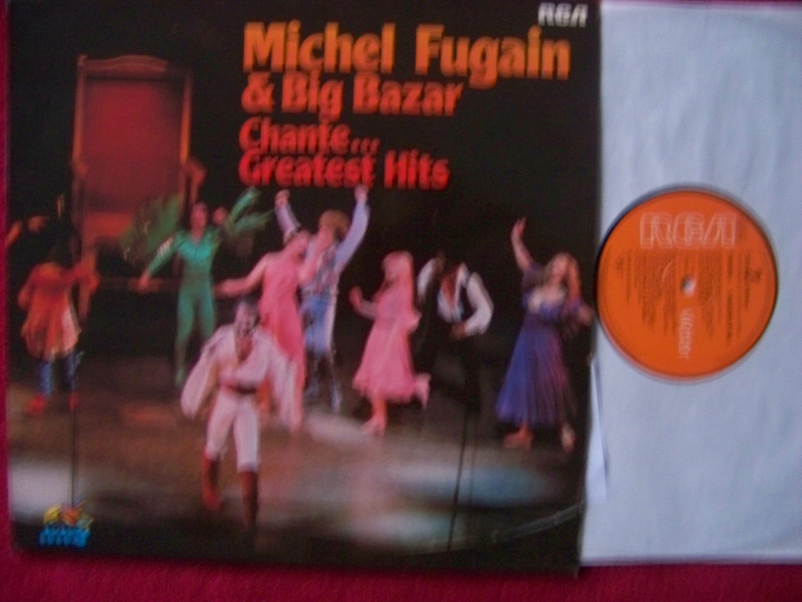 Michel Fugain & Big Bazar – Chante.....Greatest Hits · LP