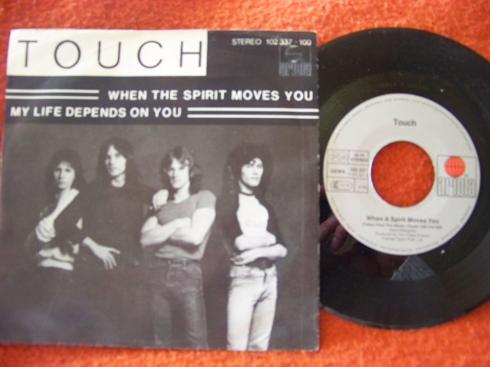Touch – When the spirit moves you / My life depends on you (Single)
