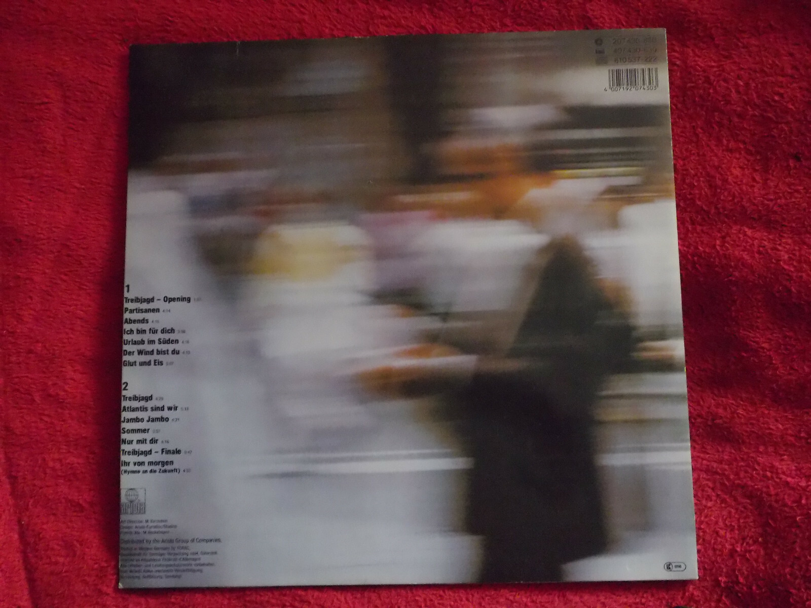 Udo Jürgens – Treibjagd | LP, Ariola Records, 207 430, Bild 3