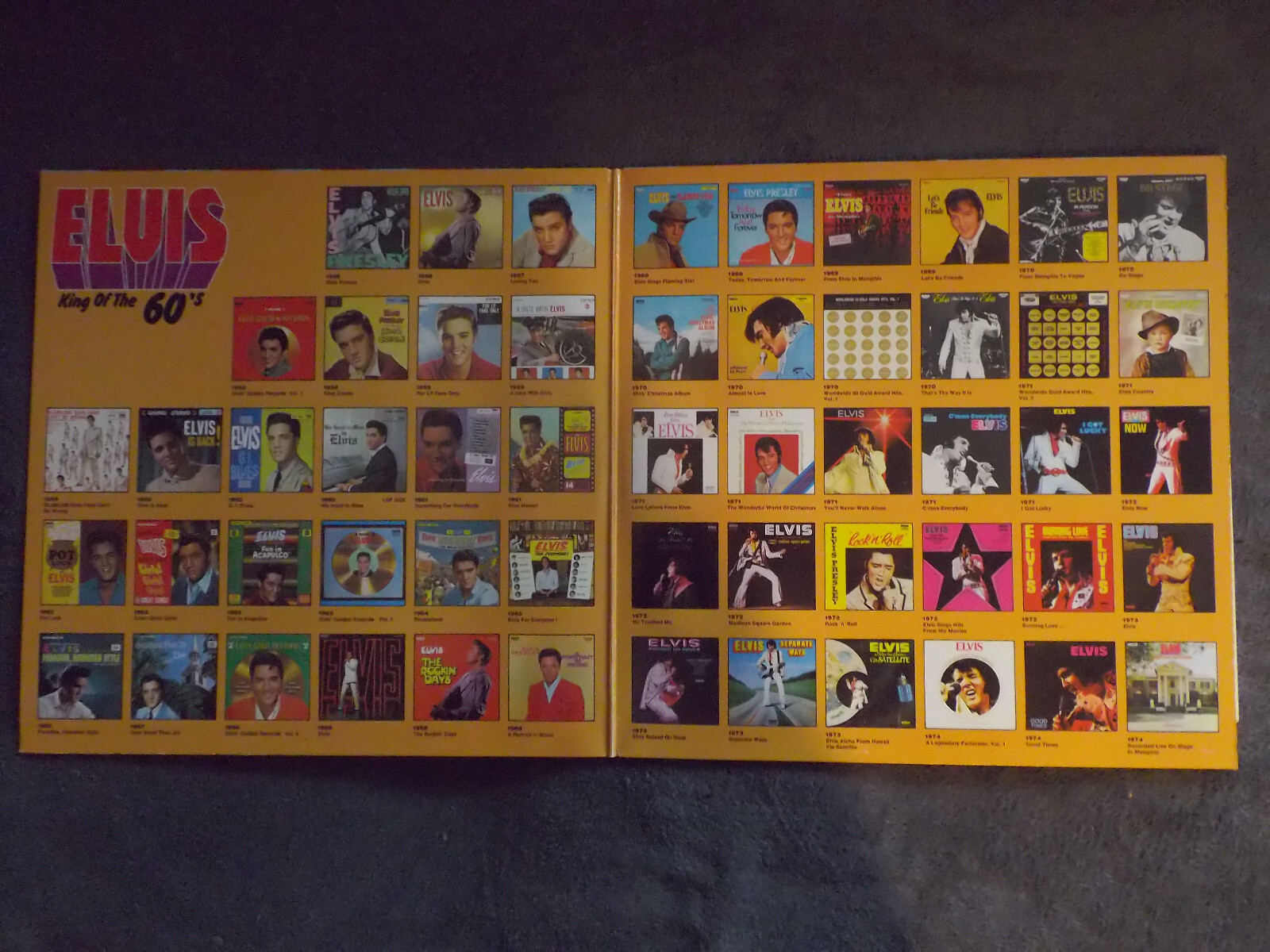 Elvis Presley – Elvis King of the 60´s | RCA Records, niederländische Doppel-LP, 1979, Bild 2