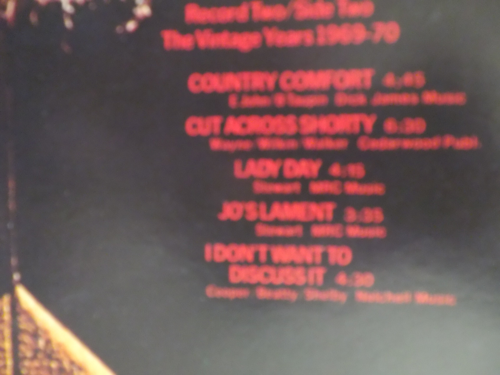 Rod Stewart – The vintage years 1969–70 | Mercury Records, Doppel-LP, Bild 6