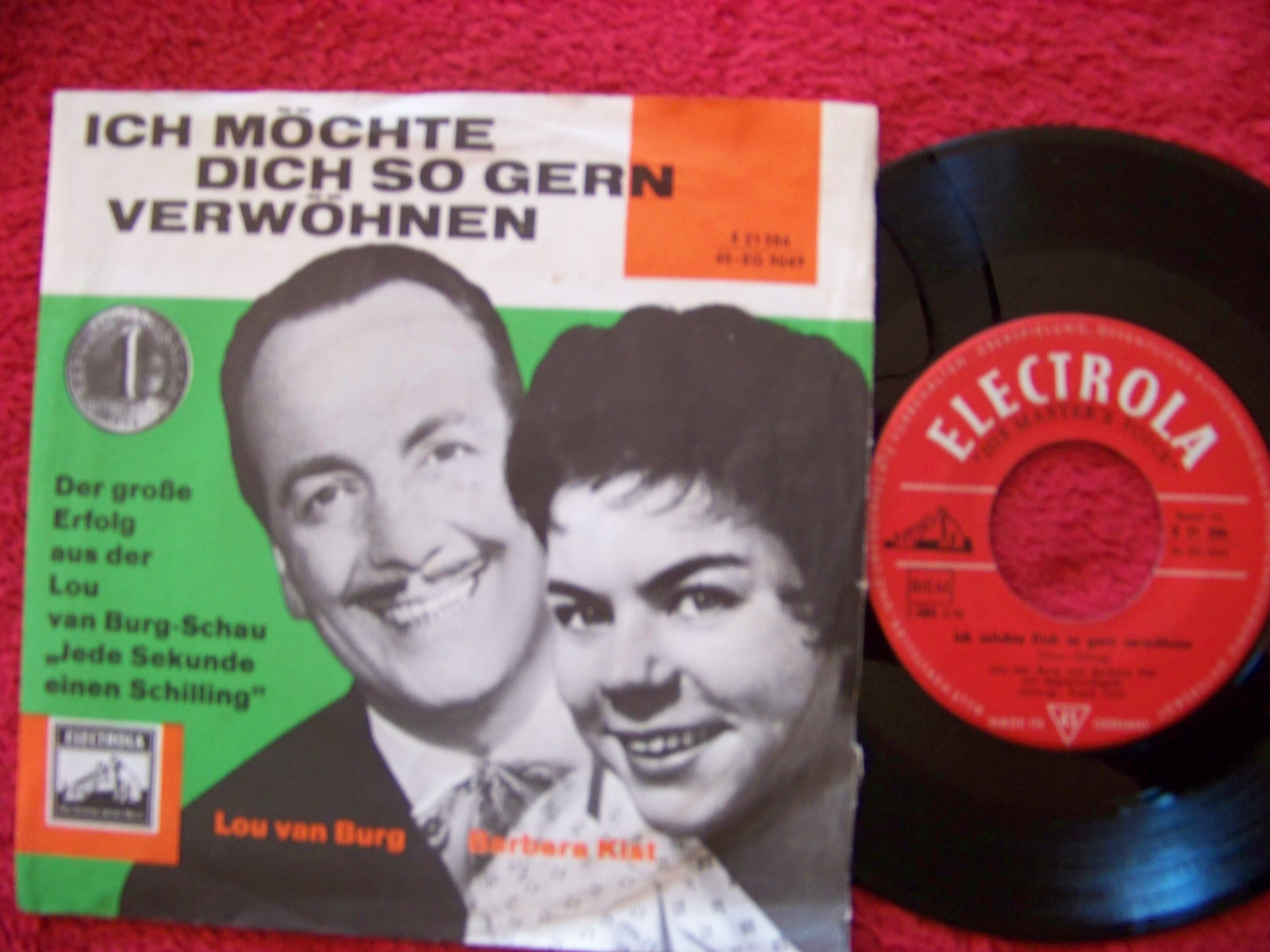 Lou van Burg + Barbara Kist – Ich möchte dich so gern verwöhnen / Warte bis die Sonne wieder scheint (Electrola, E 21 386)