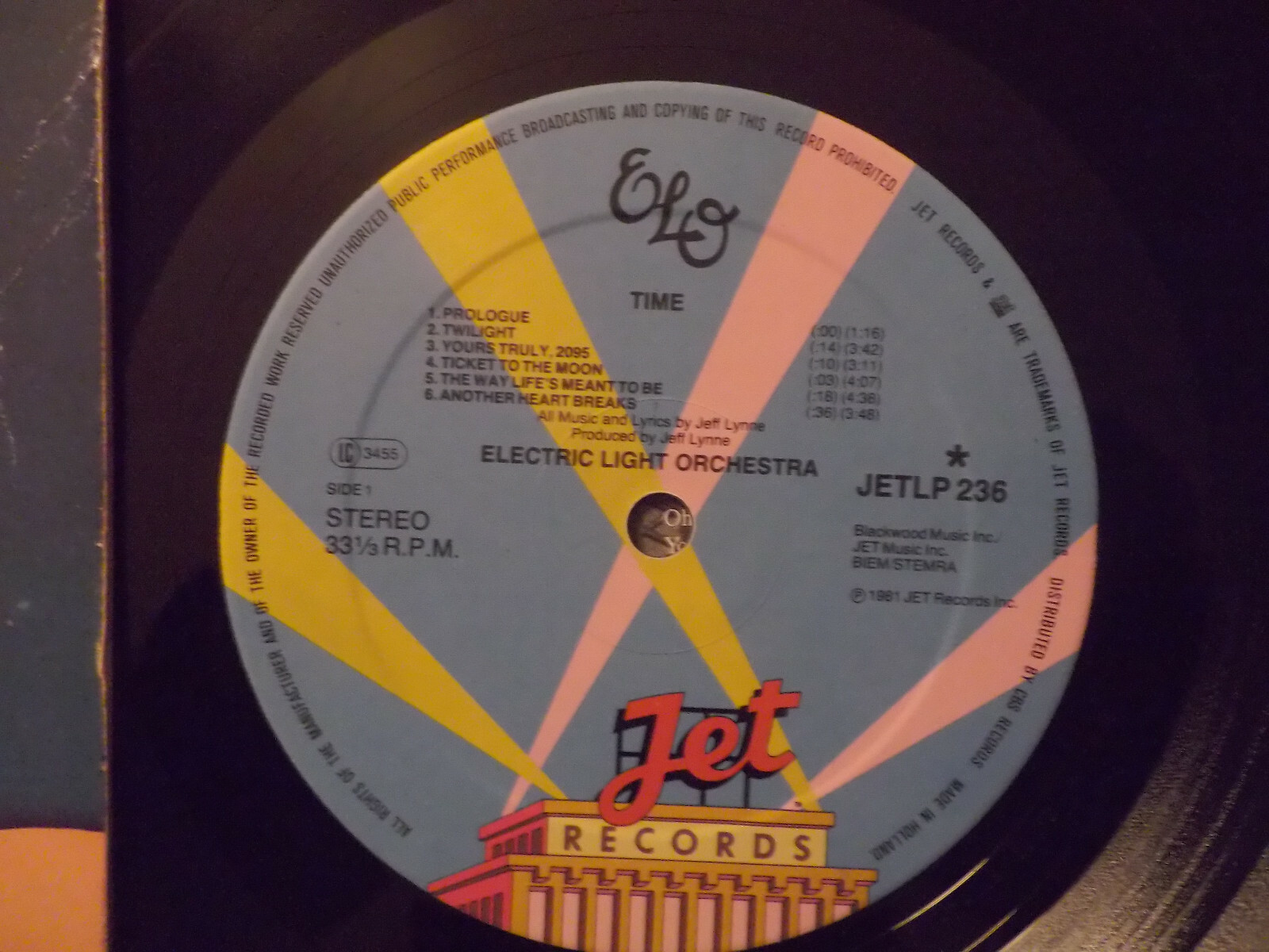 Electric Light Orchestra – Time (LP, 1981), Bild 2