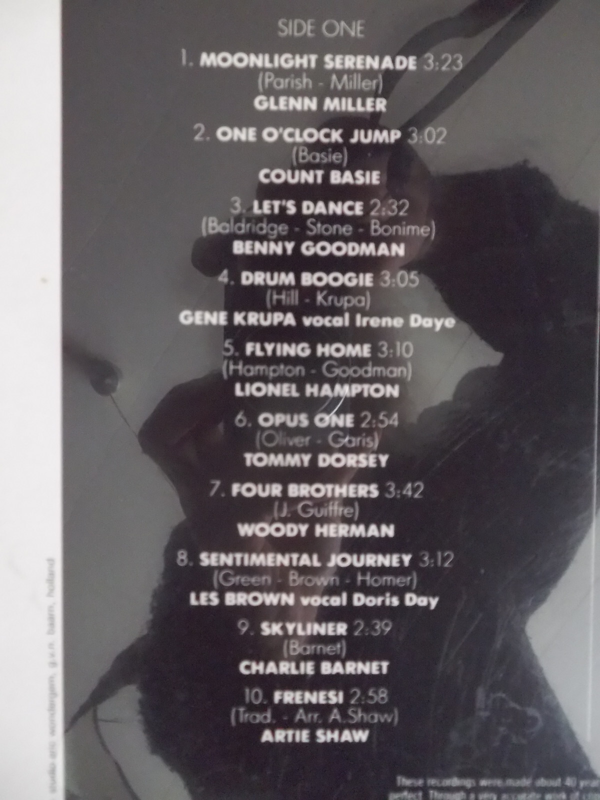 V.A. – Moonlight Serenade: 20 Great Big Band Hits (LP), Bild 3