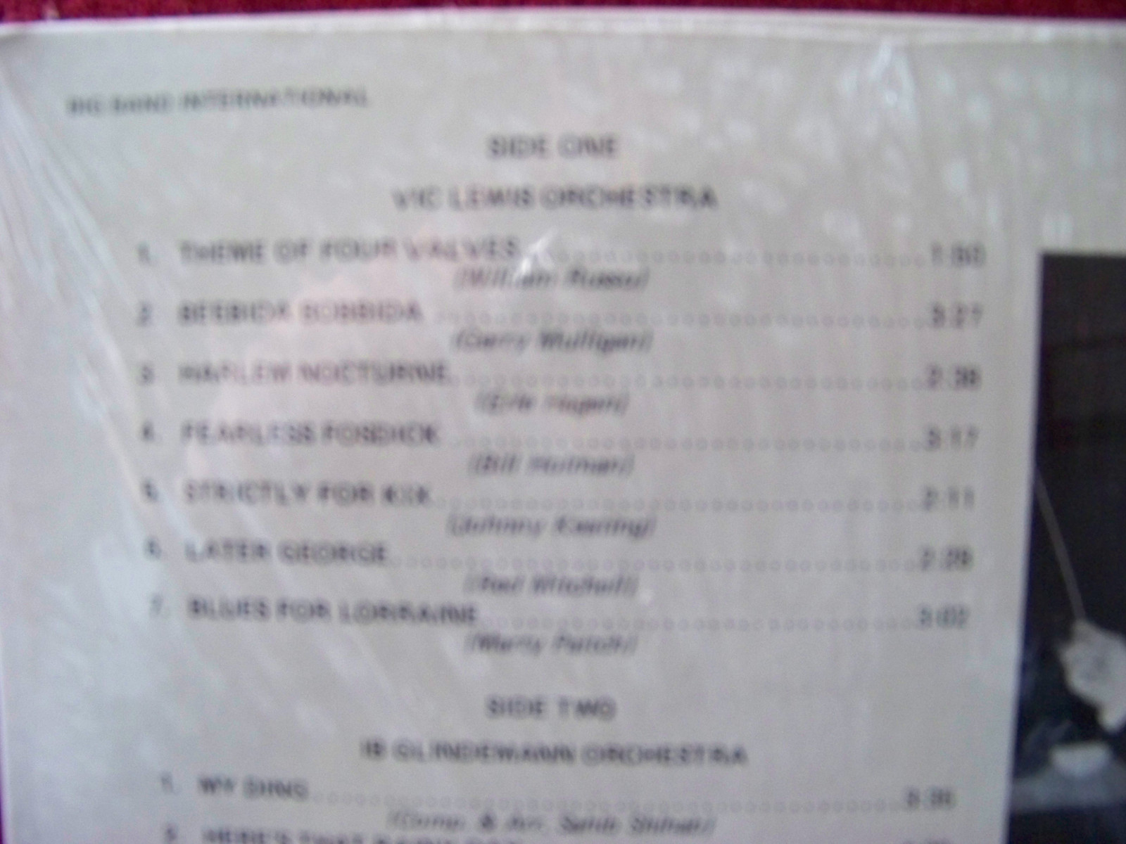 V.A. – The Big Bands of Europe (Double LP), Bild 3