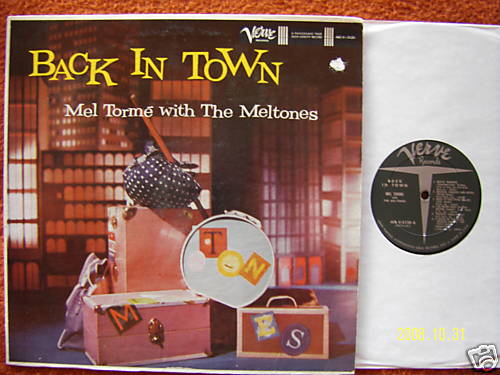 Mel Torme with the Meltones – Back in town (US-LP)