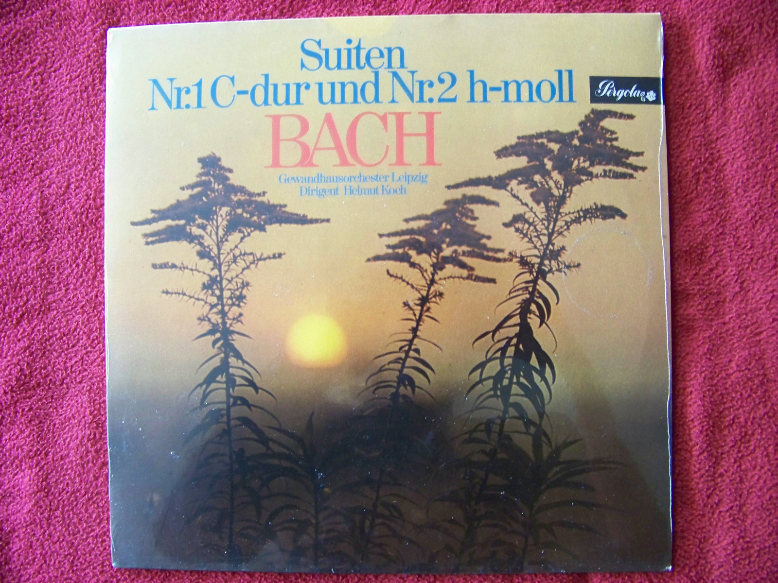 Bach: Suiten Nr. 1 C-dur und Nr. 2 h-moll – Gewandhausorchester Leipzig (LP)