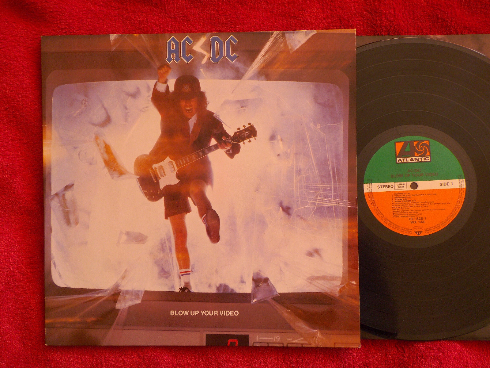 AC/DC – Blow Up Your Video | Atlantic Records, LP, Deutschland 1988