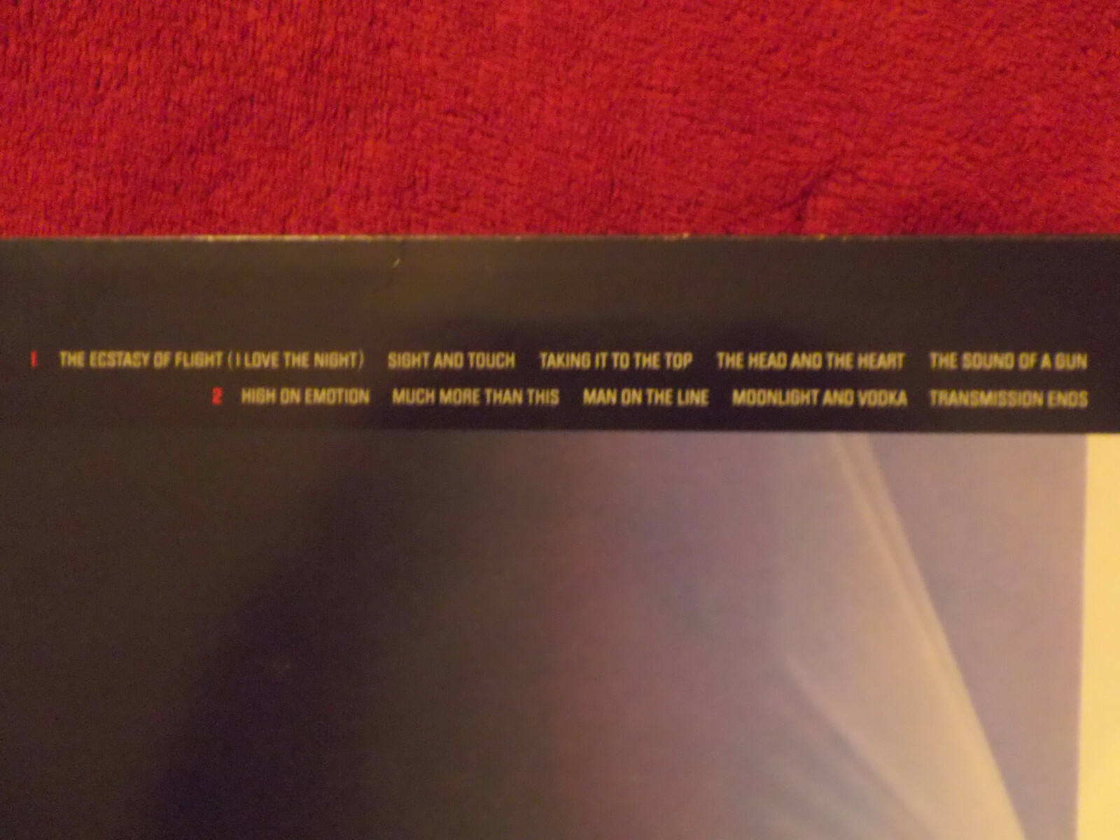 Chris De Burgh – Man on the Line (LP, NL, 1984), Bild 4
