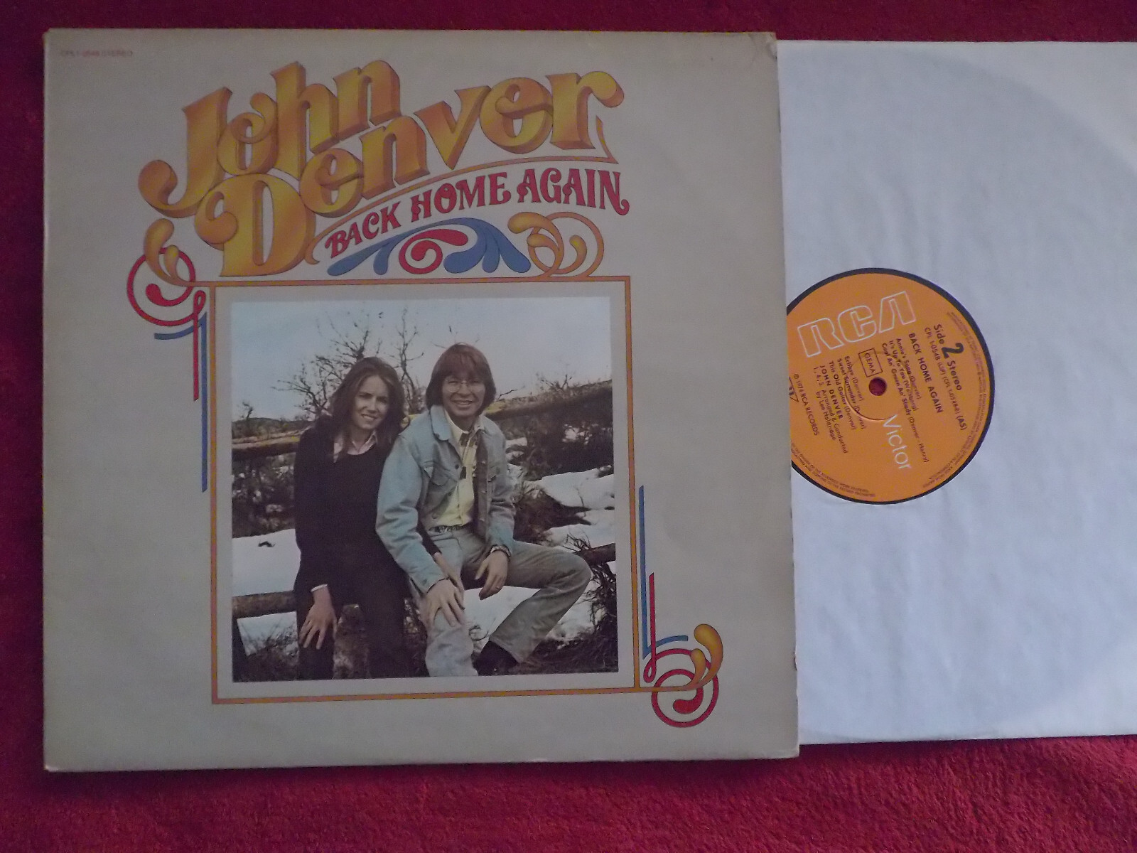 John Denver – Back Home Again | RCA Records, CPL 1-0548, LP, Deutschland, 1974