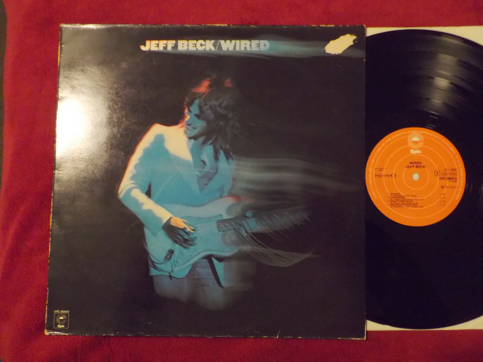 Jeff Beck – Wired (Epic Records, EPC 86012, LP, 1976)