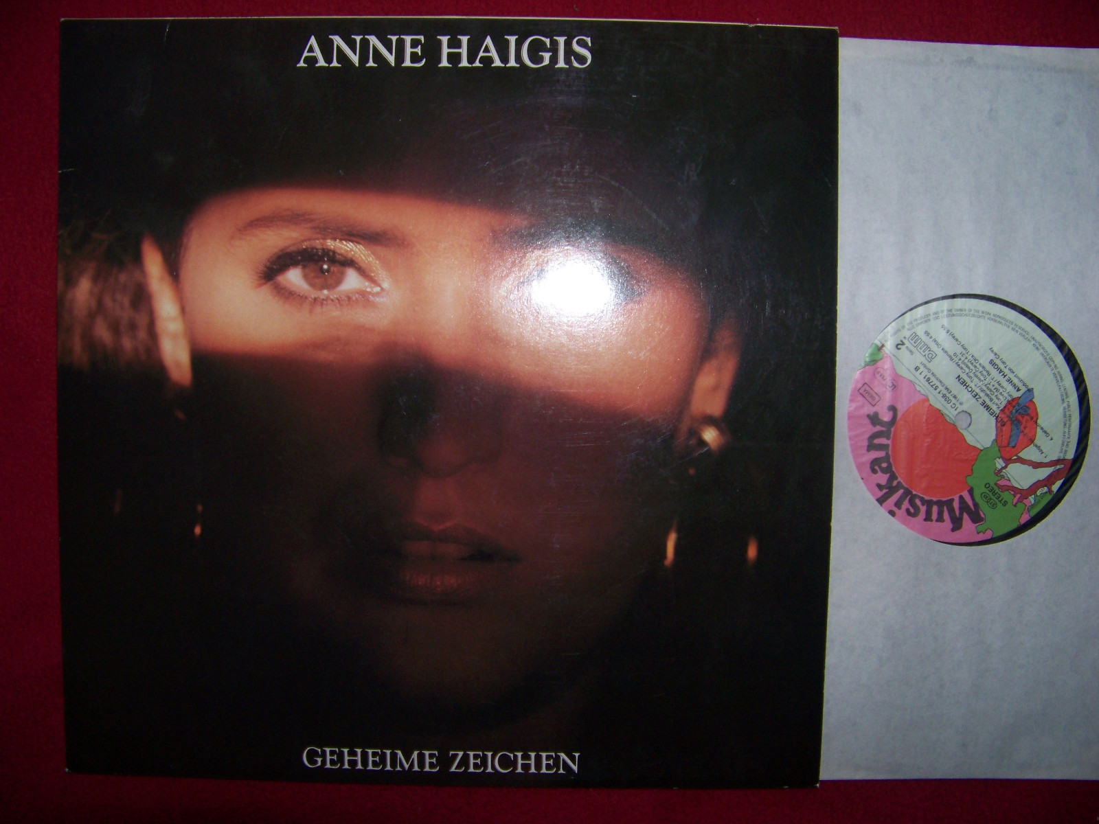 Anne Haigis – Geheime Zeichen | LP, Musikant / EMI, 1987