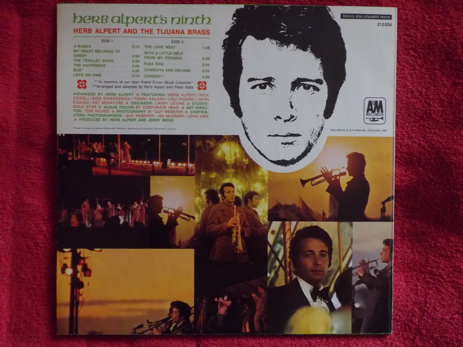 Herb Alpert & The Tijuana Brass – Herb Alpert’s Ninth | A&M LP, Bild 2