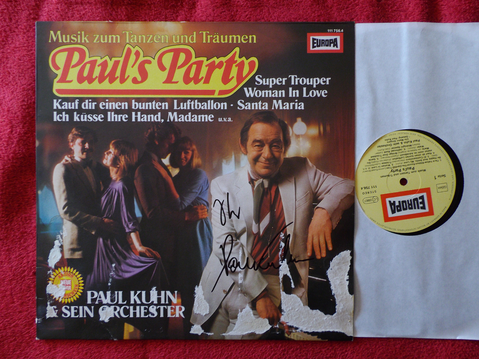 Paul Kuhn – Paul´s Party (Europa Records, 111 756.4)