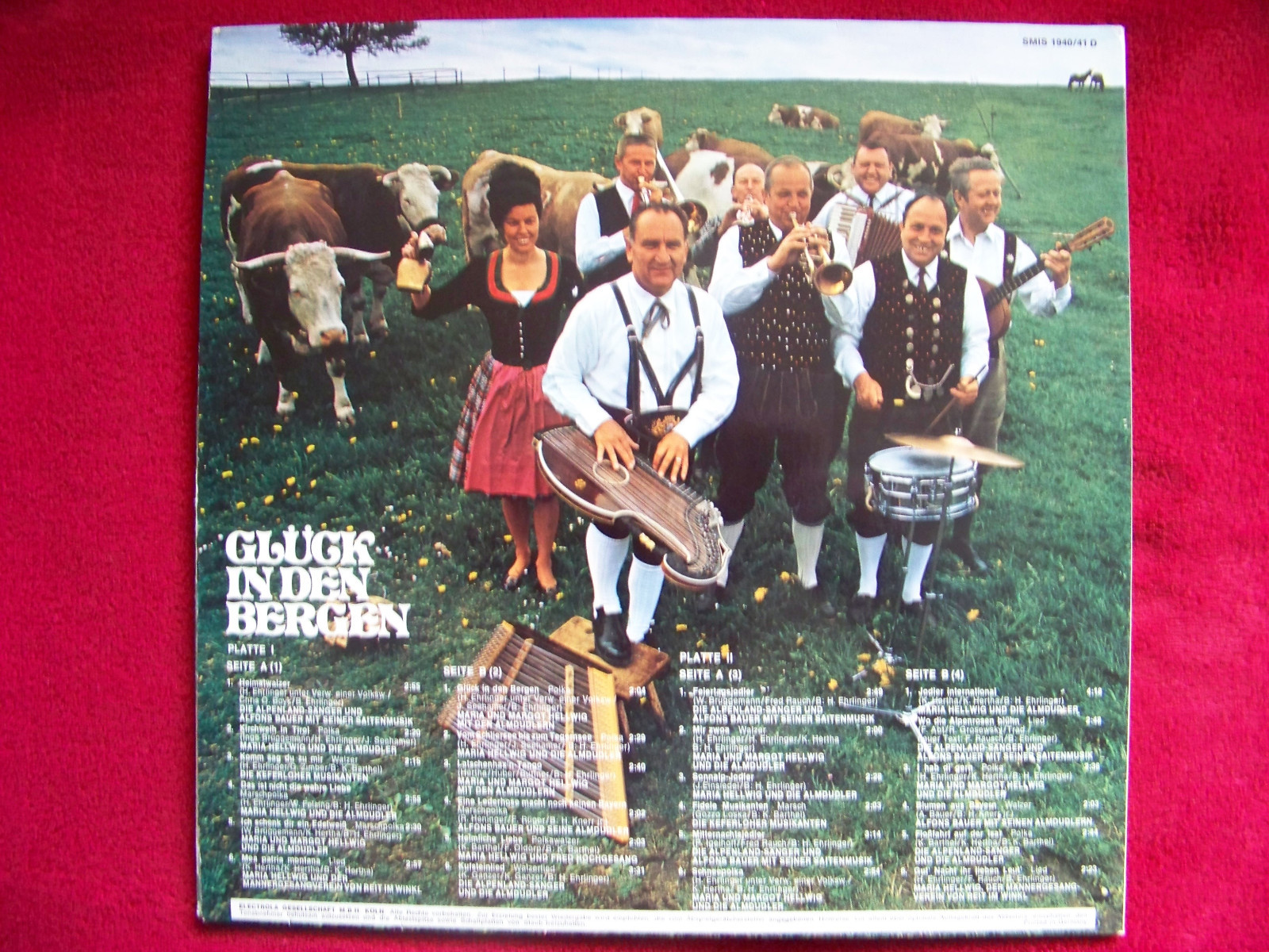 Maria und Margot Hellwig – Glück in den Bergen – Doppel-LP, Bild 3