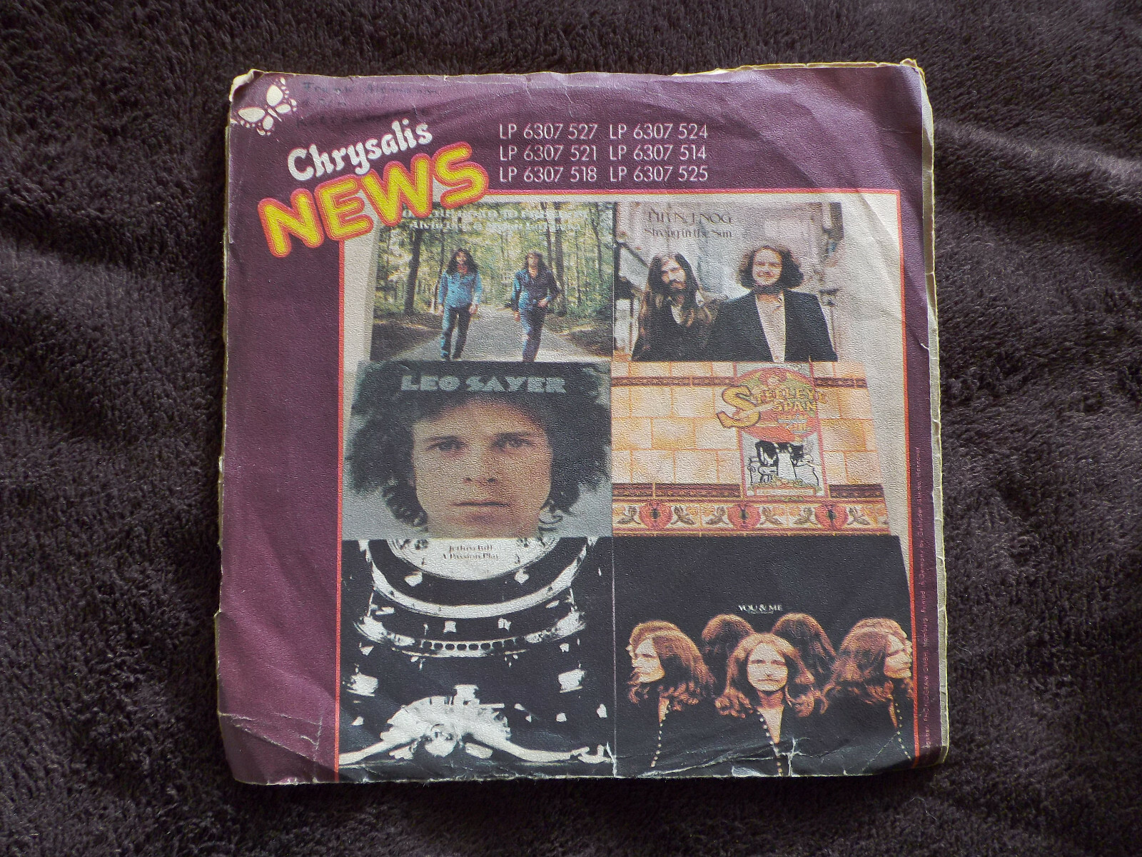 Leo Sayer – The Show Must Go On / Tomorrow (7-Inch-Single), Bild 2