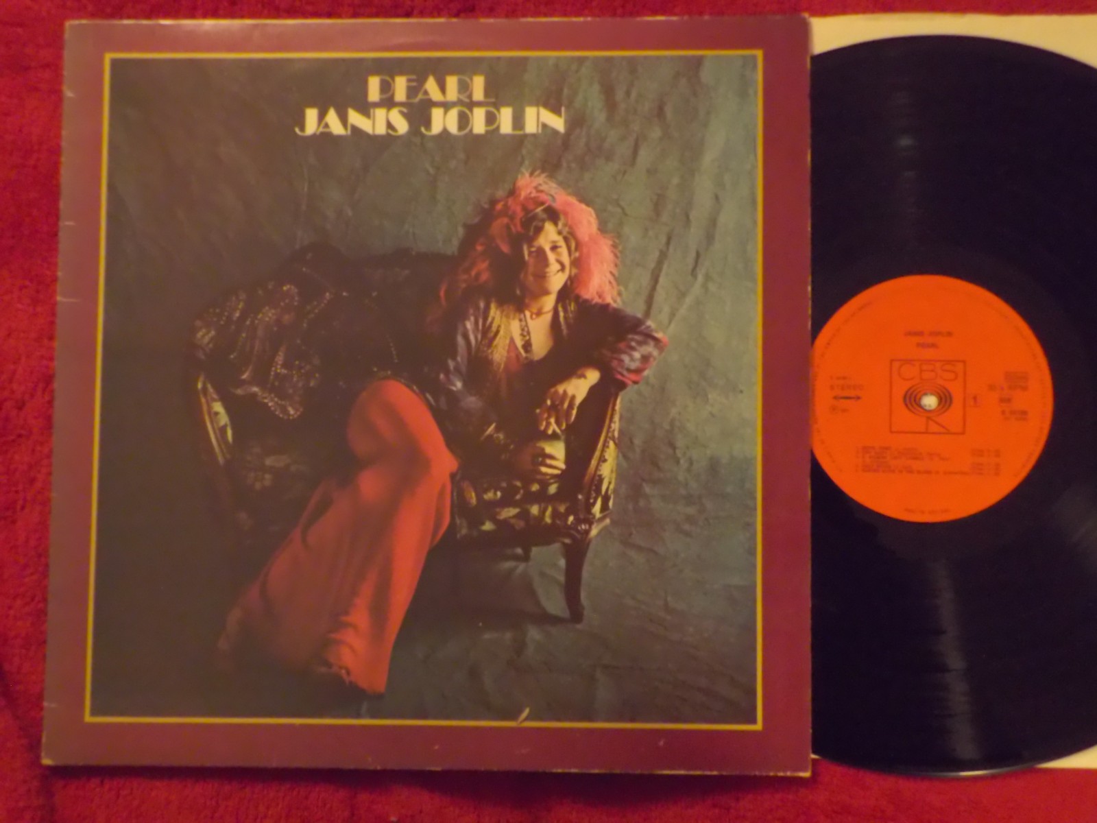 Janis Joplin – Pearl | CBS Records, S 64188, Niederlande, 1971, LP