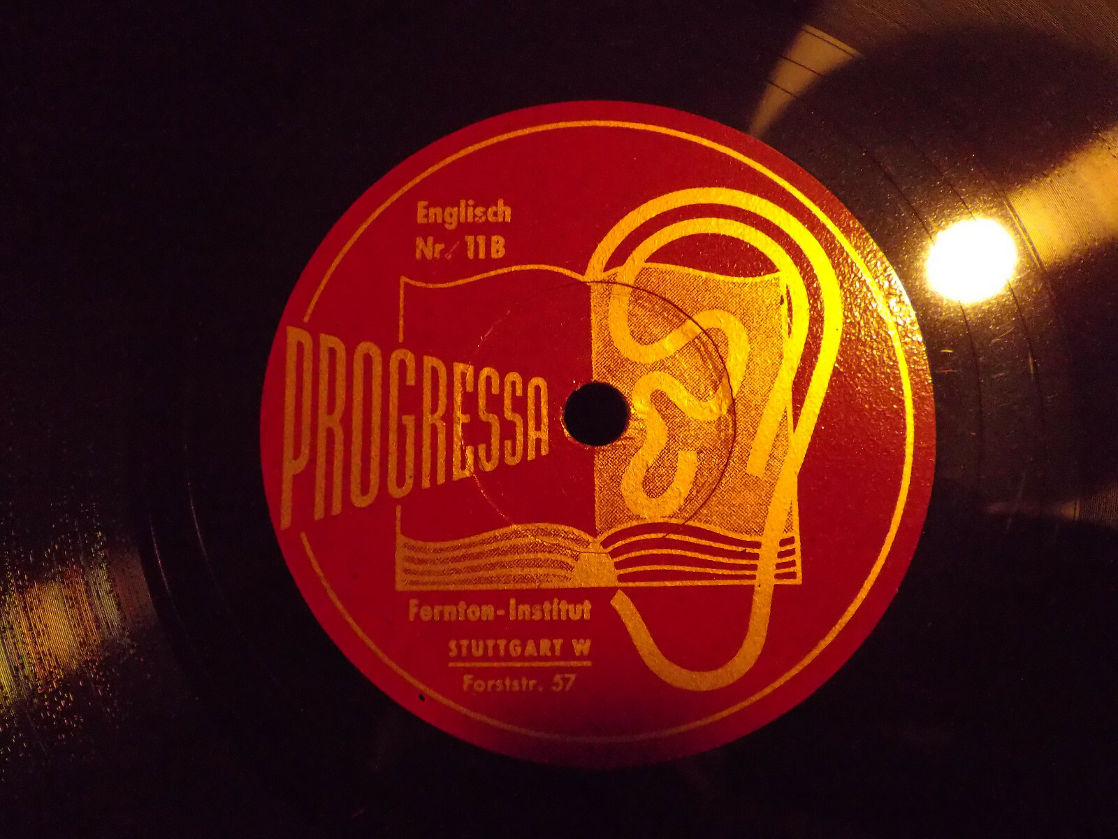 Englisch 8–12 – Fernton-Institut | Progressa Records, Schellack, Bild 9