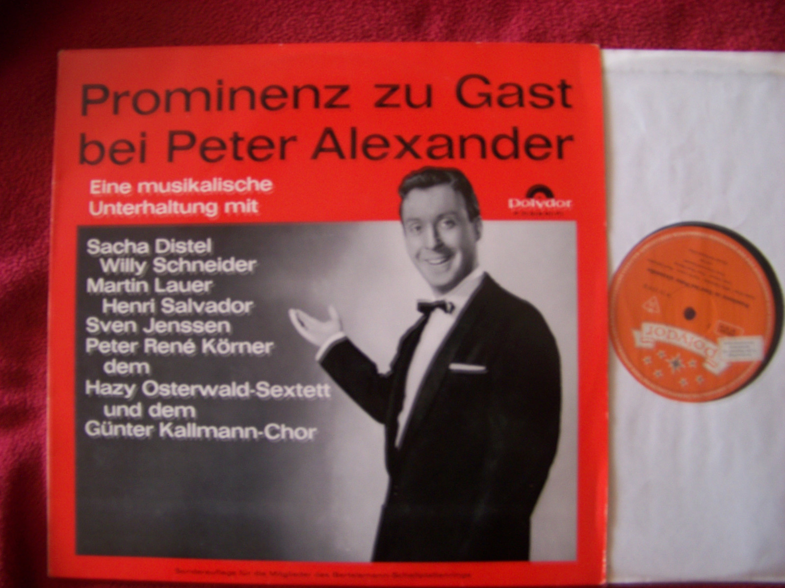 Various – Prominenz zu Gast bei Peter Alexander (LP, Polydor, 1964)