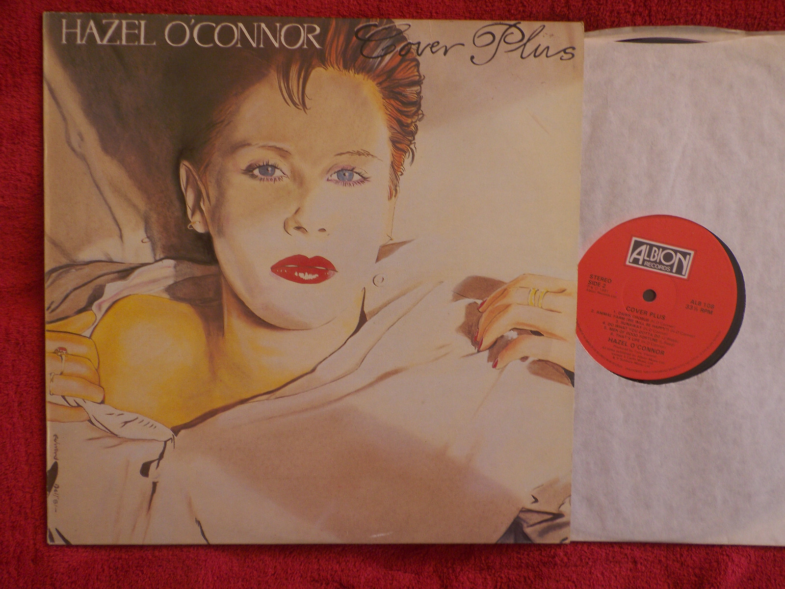 Hazel O´ Connor – Cover plus | Albion Records LP, 1981