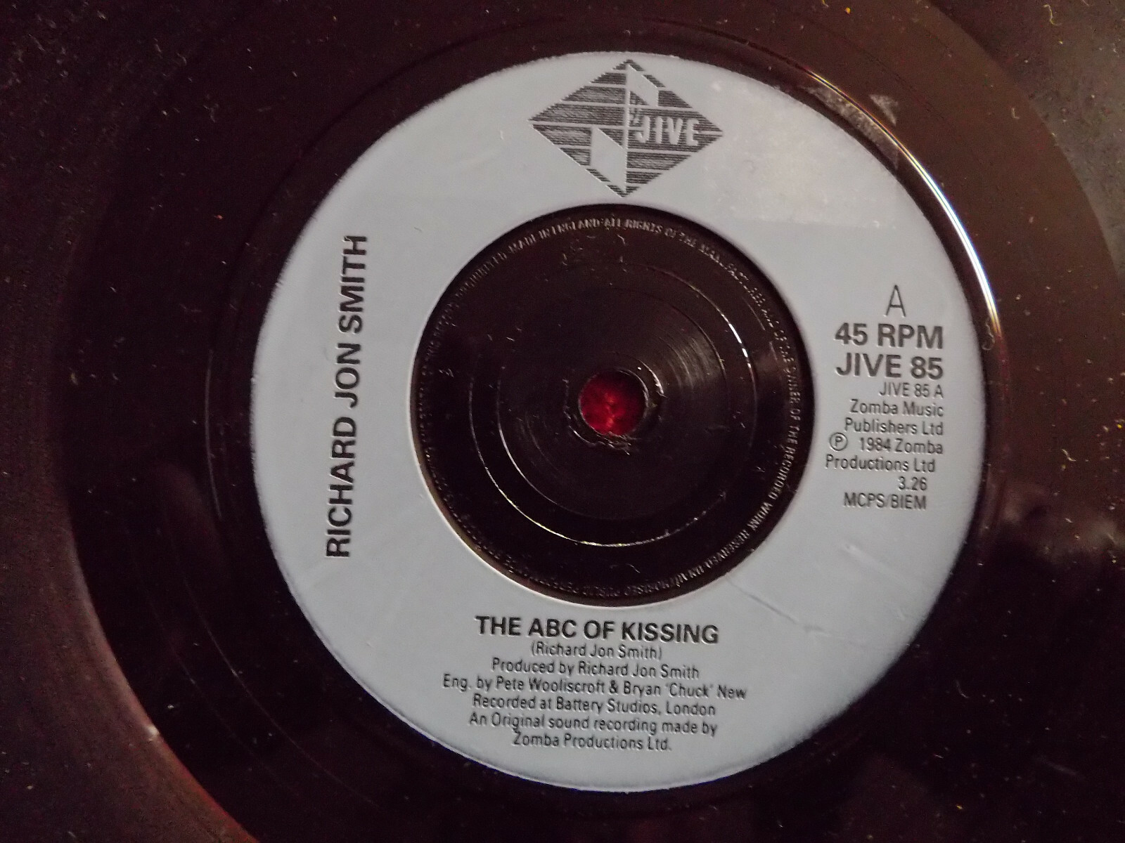 Richard Jon Smith – The ABC of kissing / Jessica (7″-Single, 1984)