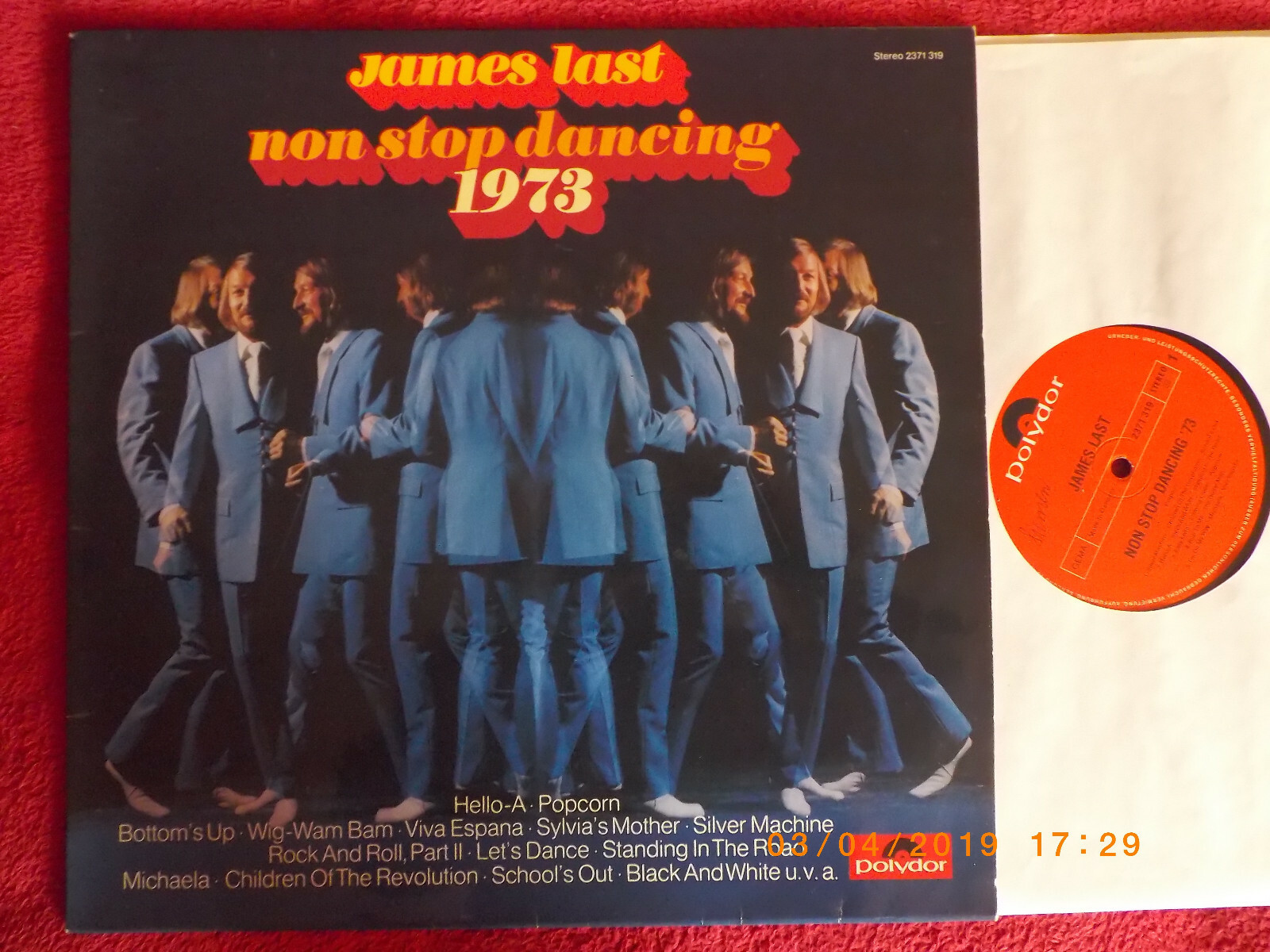 James Last – Non stop dancing 1973 (Polydor LP)