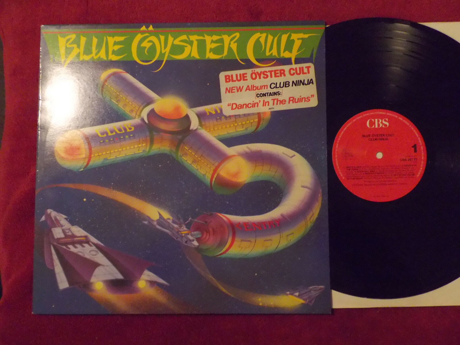 Blue Öyster Cult – Club Ninja (CBS, CBS 26775, 1985)