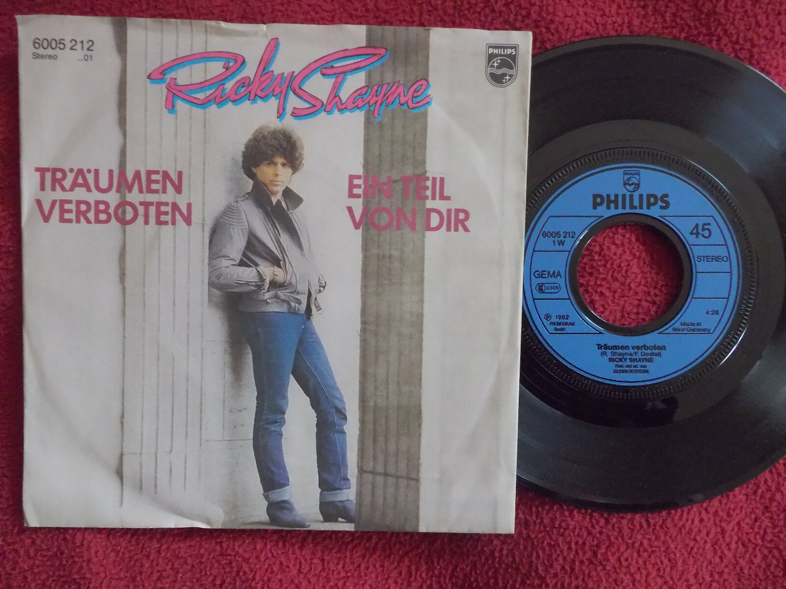Ricky Shayne – Träumen verboten / Ein Teil von dir | Philips 6005 212