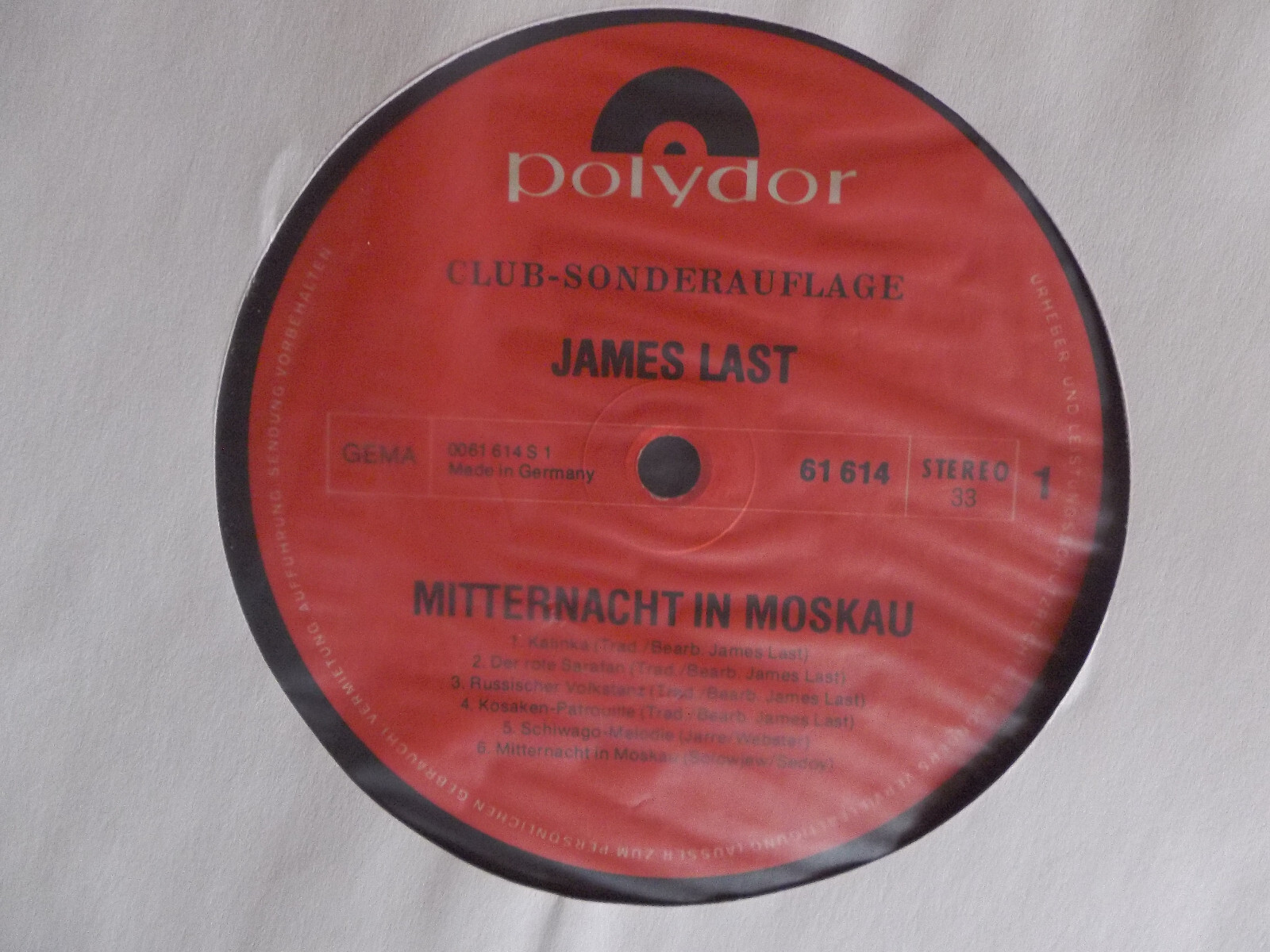 James Last – Mitternacht in Moskau | Polydor LP, Bild 2