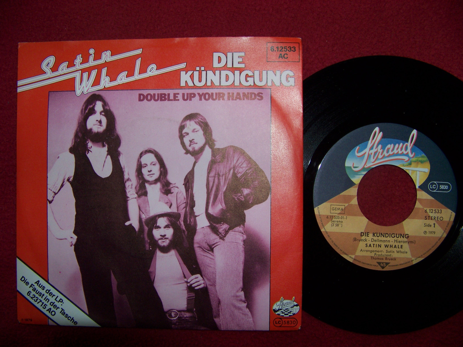 Satin Whale – Die Kündigung / Double up hands (Single)