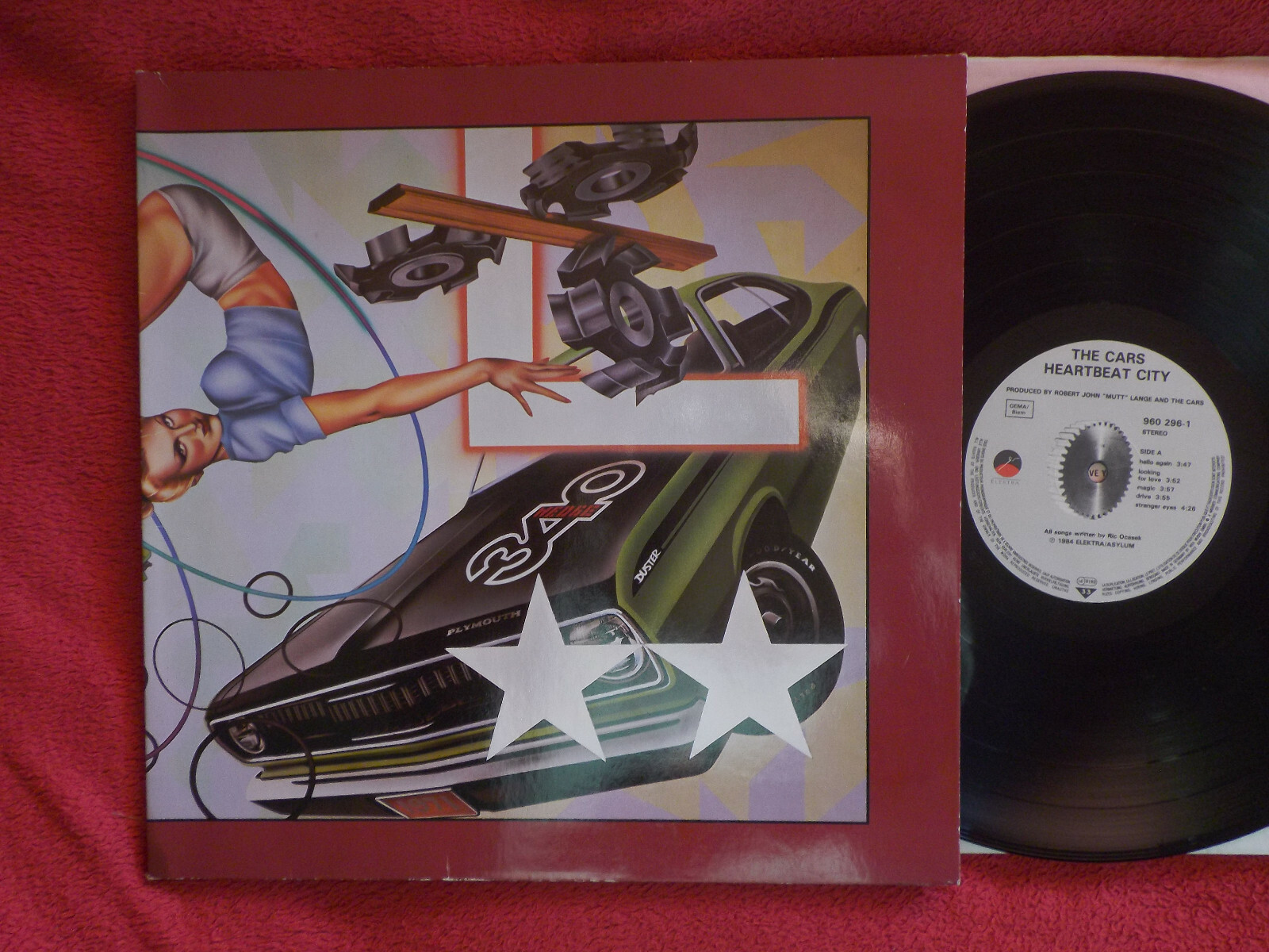 The Cars – Heartbeat City | Elektra LP, 1984
