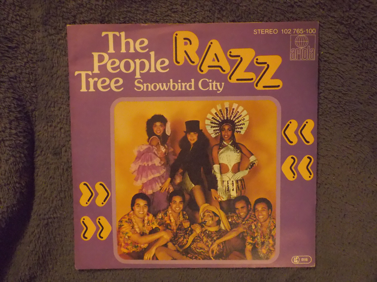 Razz – The people tree / Snowbird City | Ariola 102 765 | 7″-Single, Bild 2
