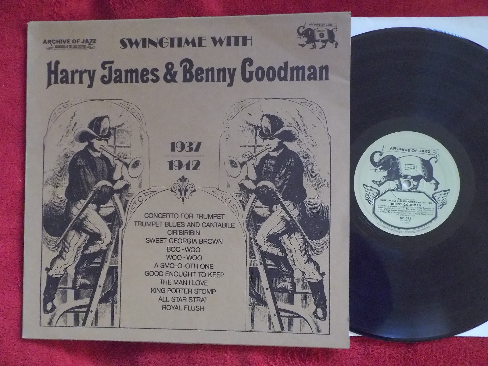 Harry James & Benny Goodman – Swingtime with Harry James & Benny Goodman | LP