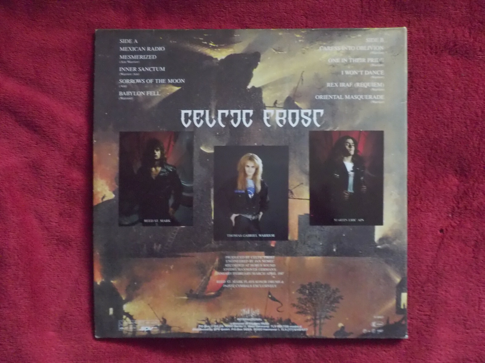 Celtic Frost – Into the Pandemonium | LP, deutsche Erstpressung 1987, Bild 3