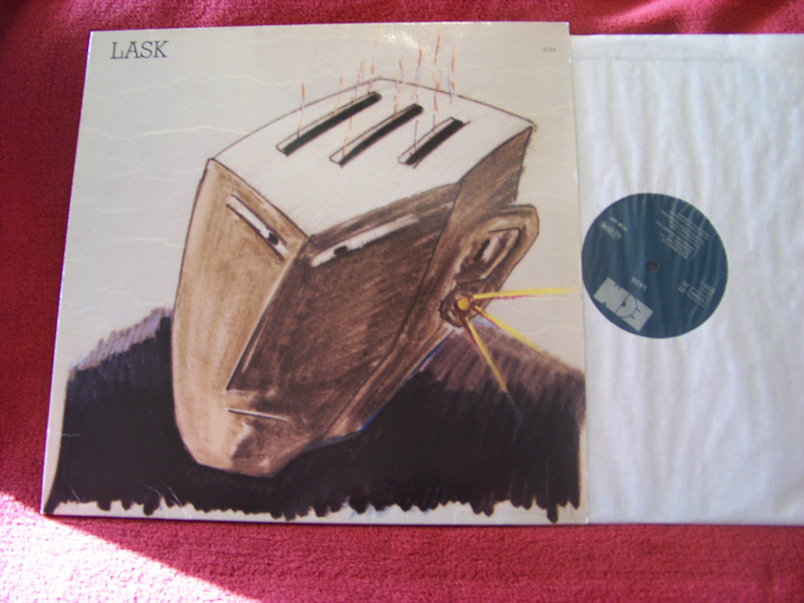 Lask – Lask (LP, ECM Records, ECM 1217, Deutschland, 1982)