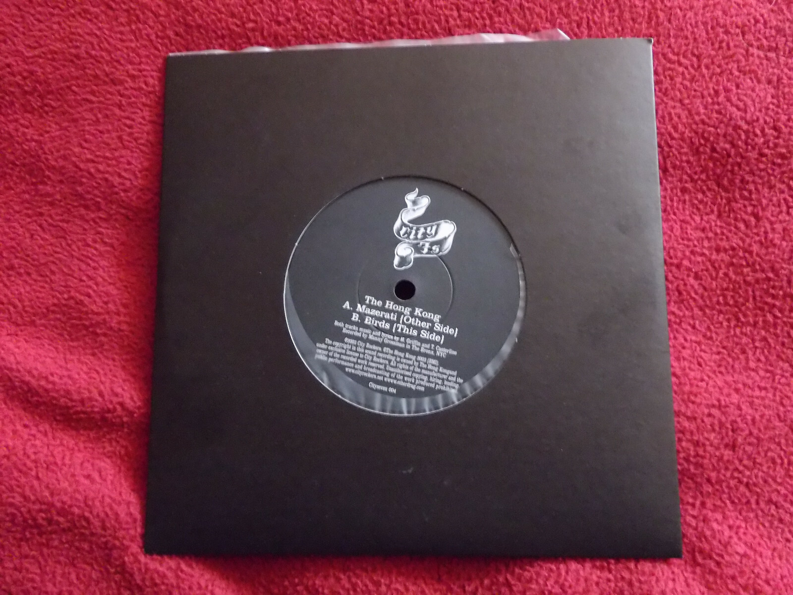 The Hong Kong – Mazerati / Birds | City Rockers Records, Cityseven 004, 2003, Bild 3