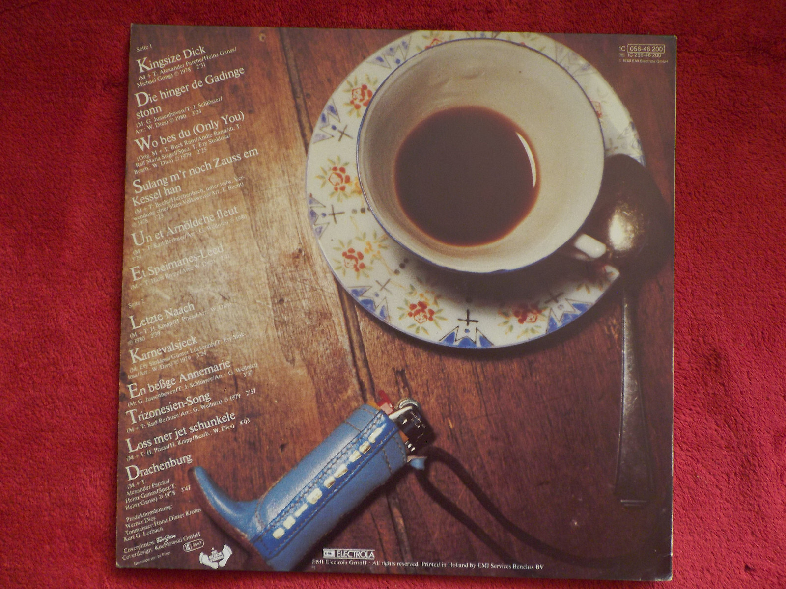 Kingsize Dick – Esu ben ich | LP, EMI Electrola, 1980, Bild 2