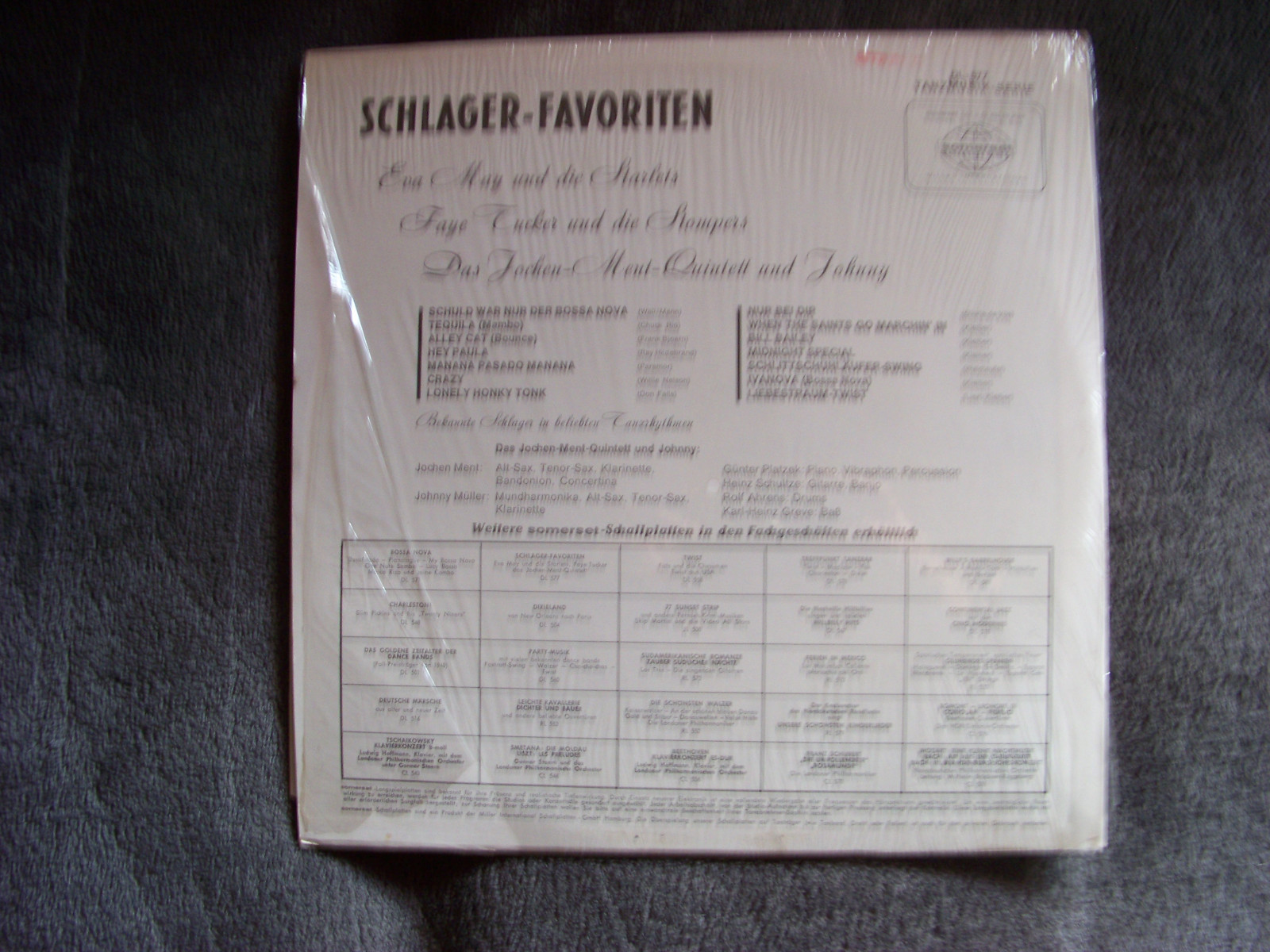 Various Artists – Schlager - Favoriten (Somerset Records, ST-DL-577), Bild 2