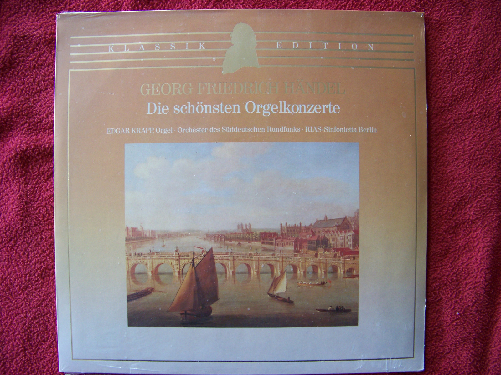 Klassik Edition – Die Moldau + Händel – Die schönsten Orgelkonzerte – 2 LPs