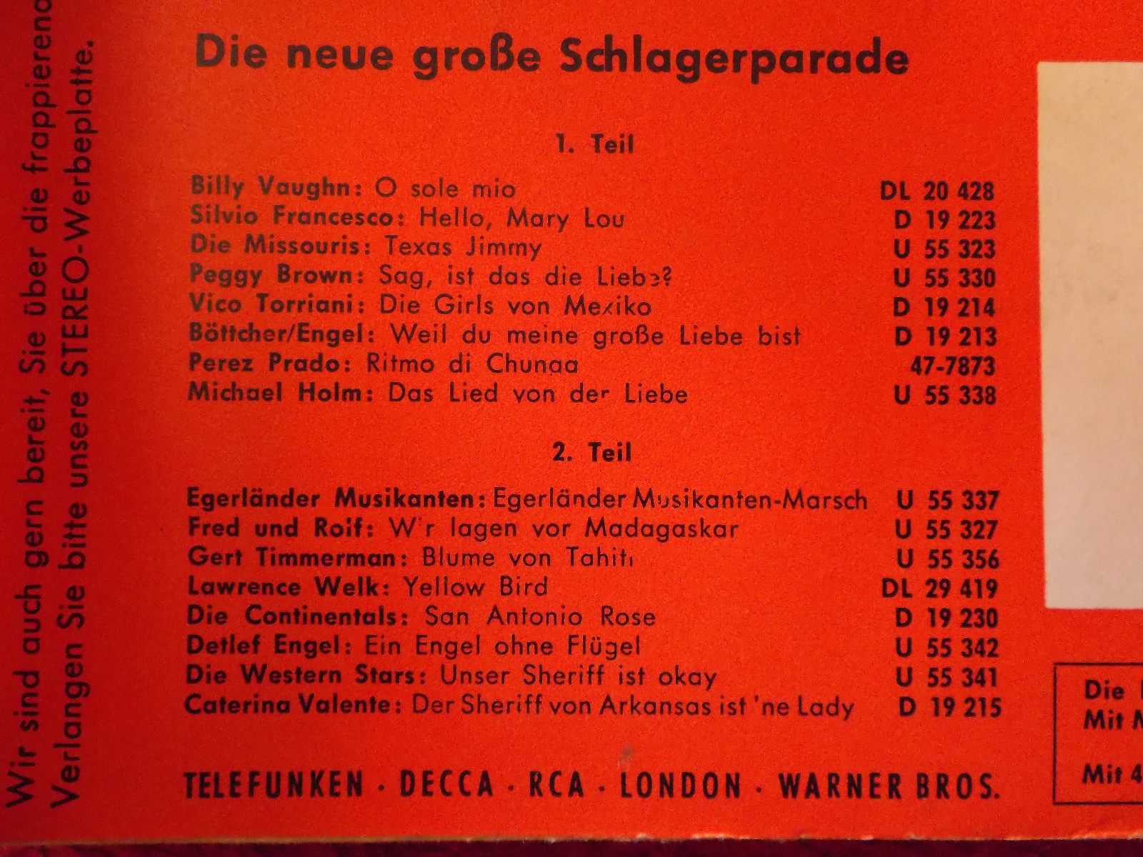 Klingende Post 17 – Schallplatte 45 U/min, Bild 3