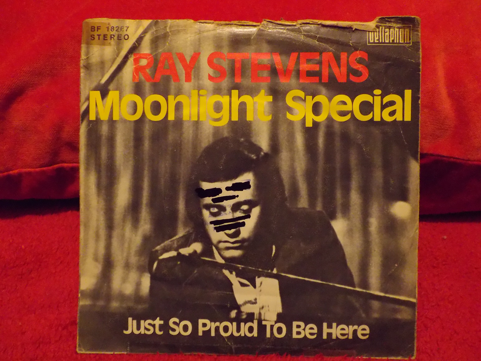 Ray Stevens – Moonlight Special / Just So Proud to Be Here (Bellaphon, BF 18267), Bild 2