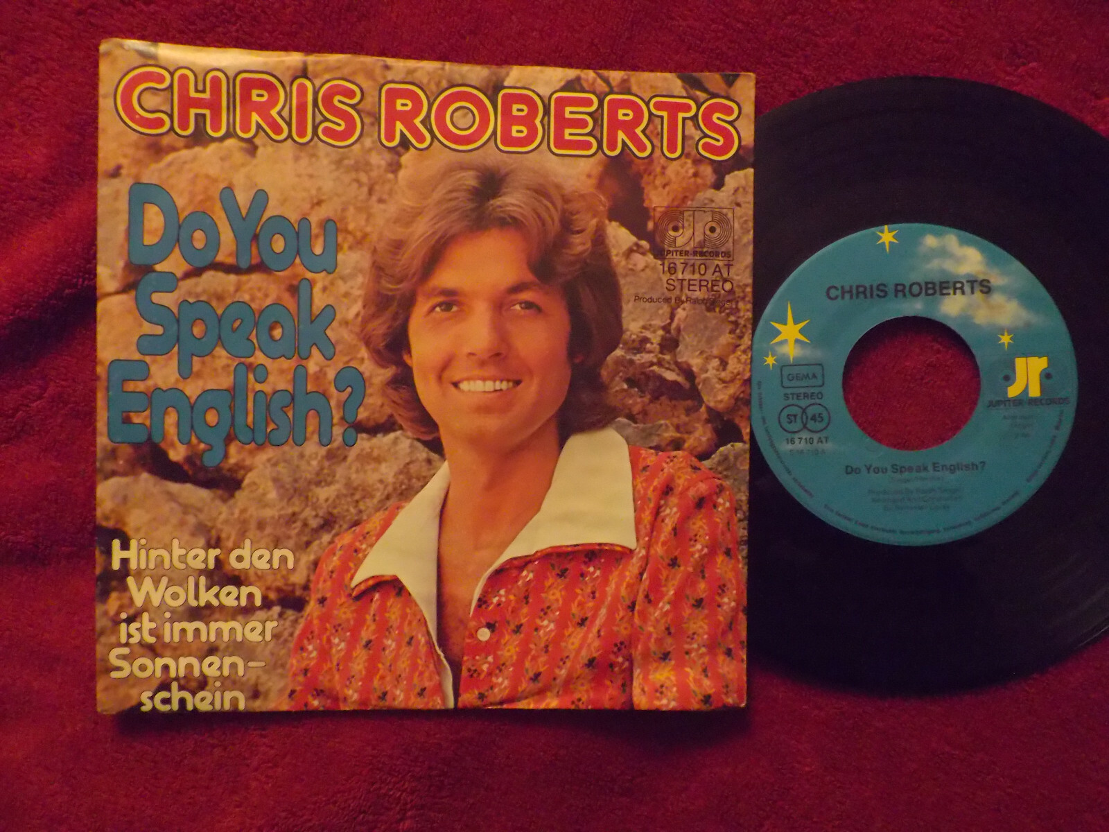 Chris Roberts – Do you speak english? / Hinter den Wolken ist immer Sonnenschein (7″-Single)