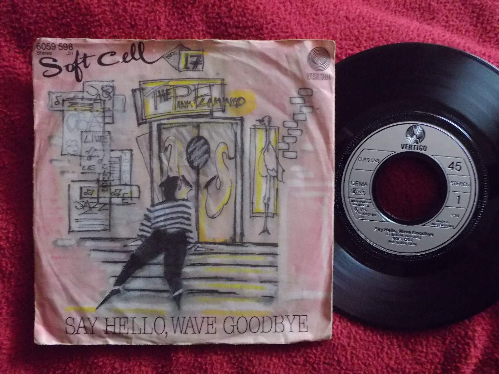Soft Cell – Say Hello, Wave Goodbye / Bedsitter (7″-Single, 1981)