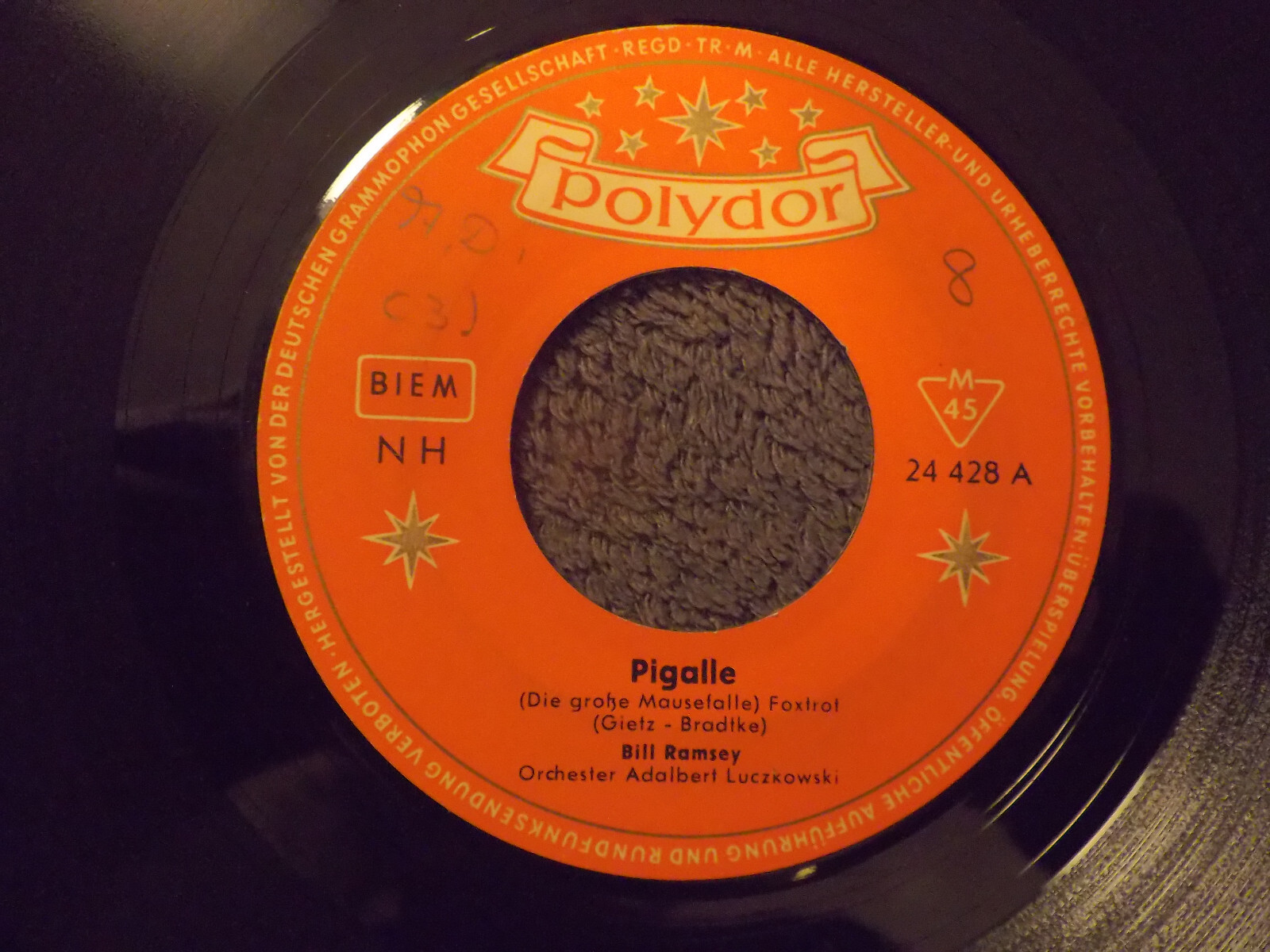 Bill Ramsey – Pigalle (Die große Mausefalle) / Cafe Oriental – Polydor