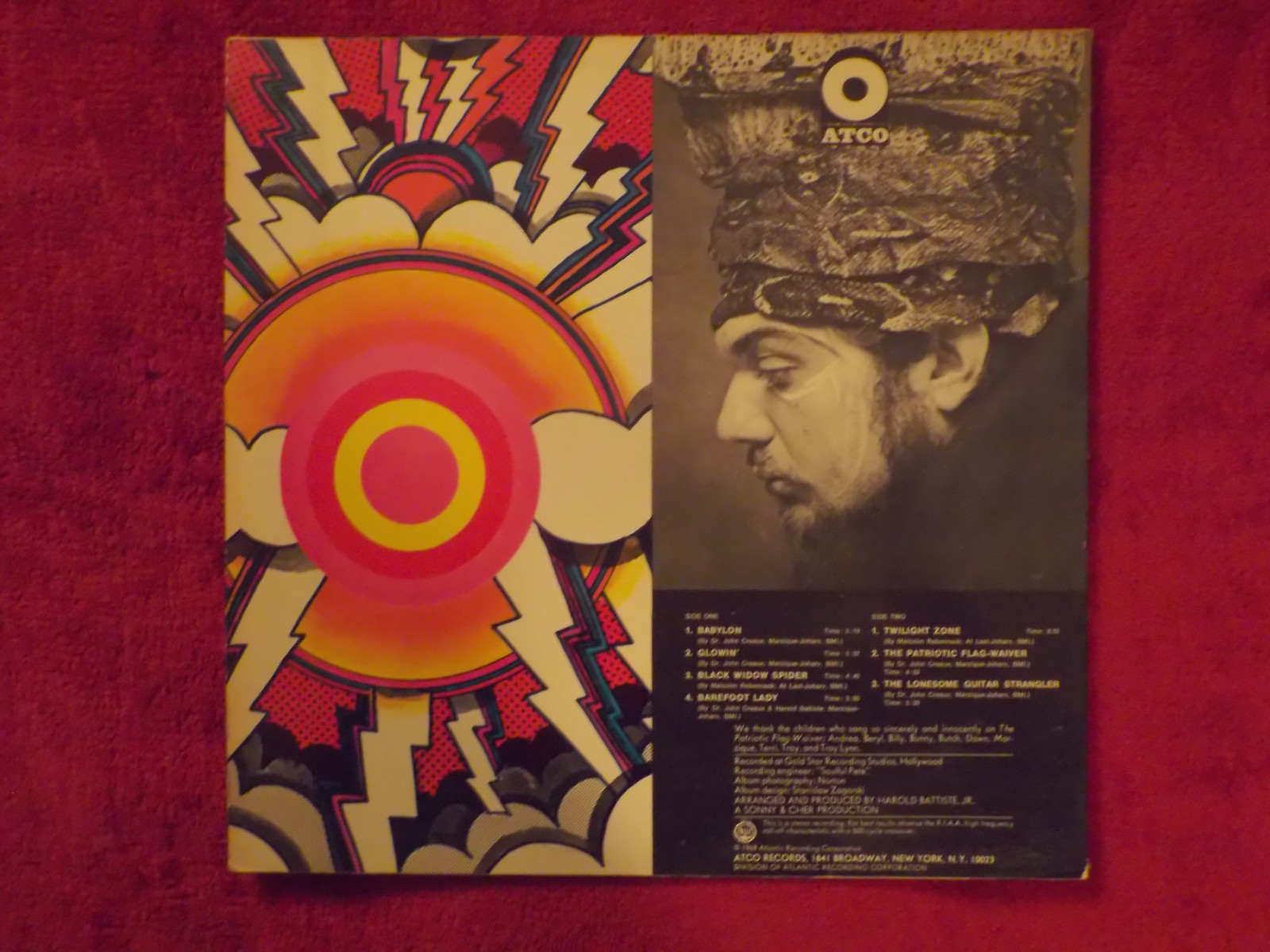 Dr. John – Babylon | ATCO Records, LP, Bild 2