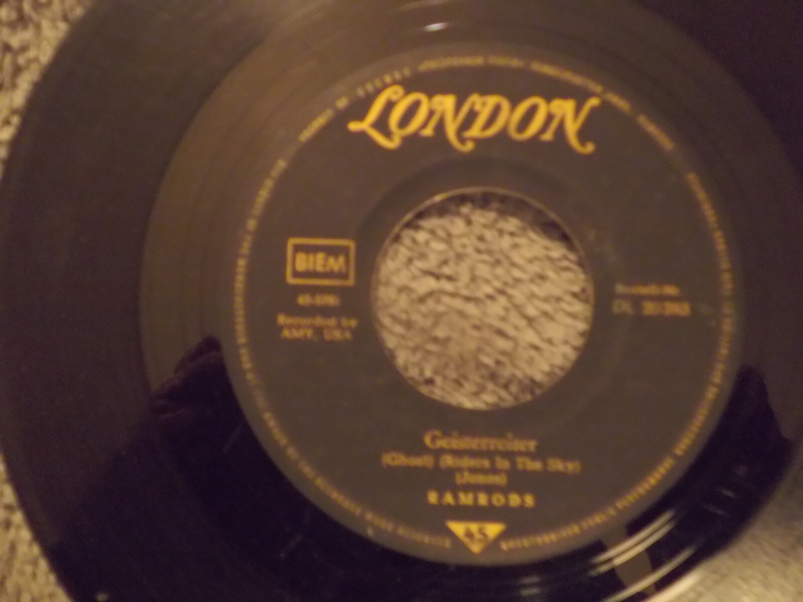 Ramrods – Geisterreiter / Zig Zag (London Records, DL 20 383)