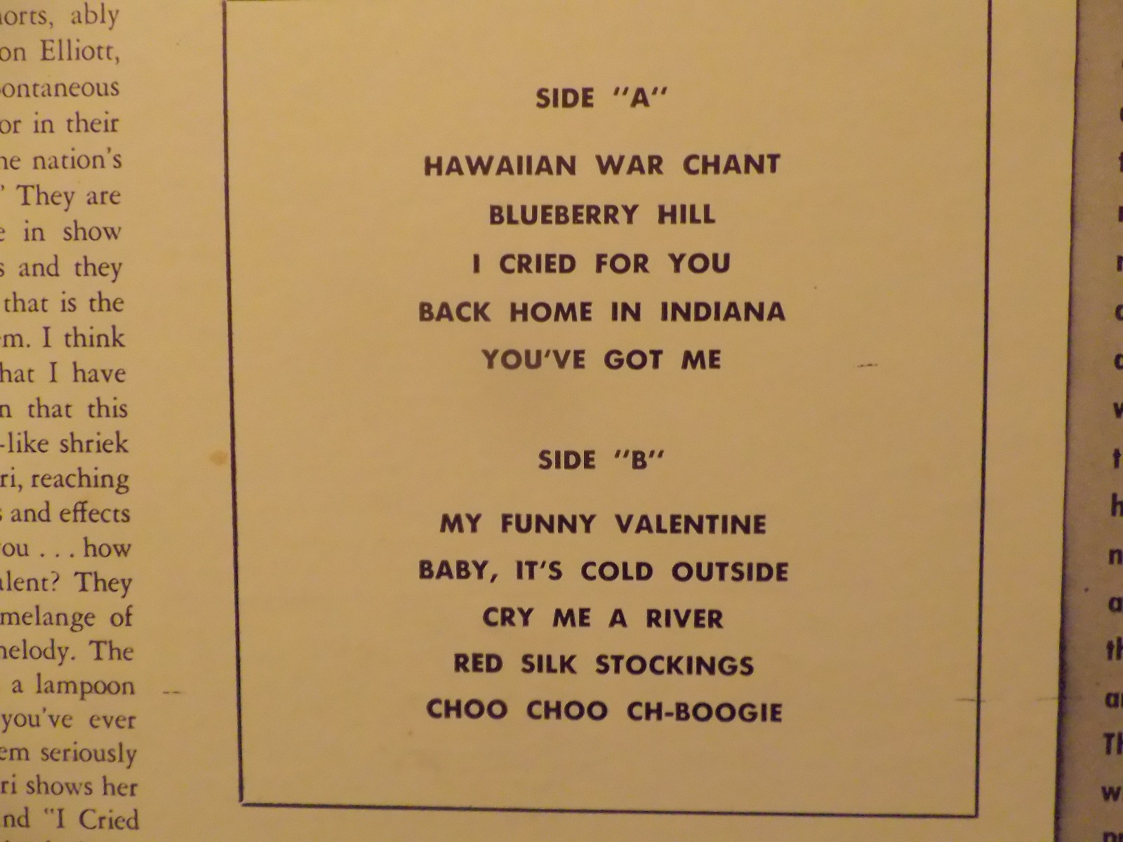 Meri Ellen and her Cohorts – Hi-Fi antics (LP, Design Records, USA, 1957), Bild 3