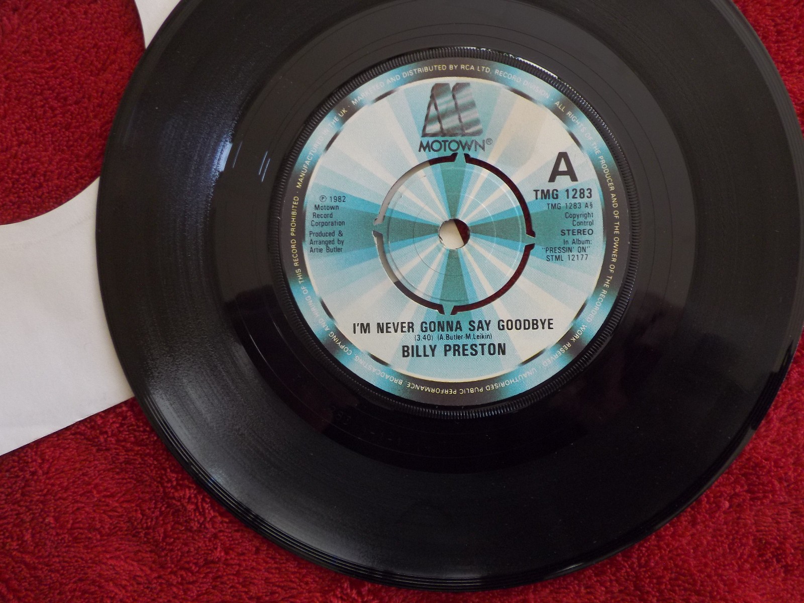 Billy Preston – I´m never gonna say goodbye / I love you so (Motown, Single)