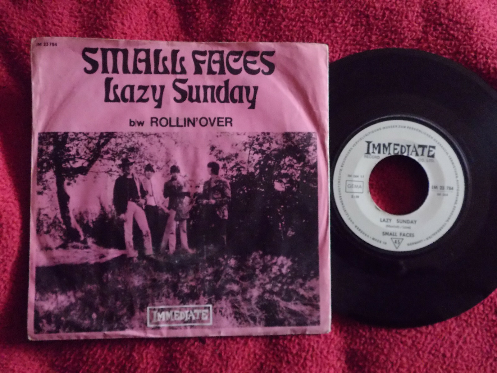 Small Faces – Lazy Sunday / Rollin´over (7-Inch-Single)
