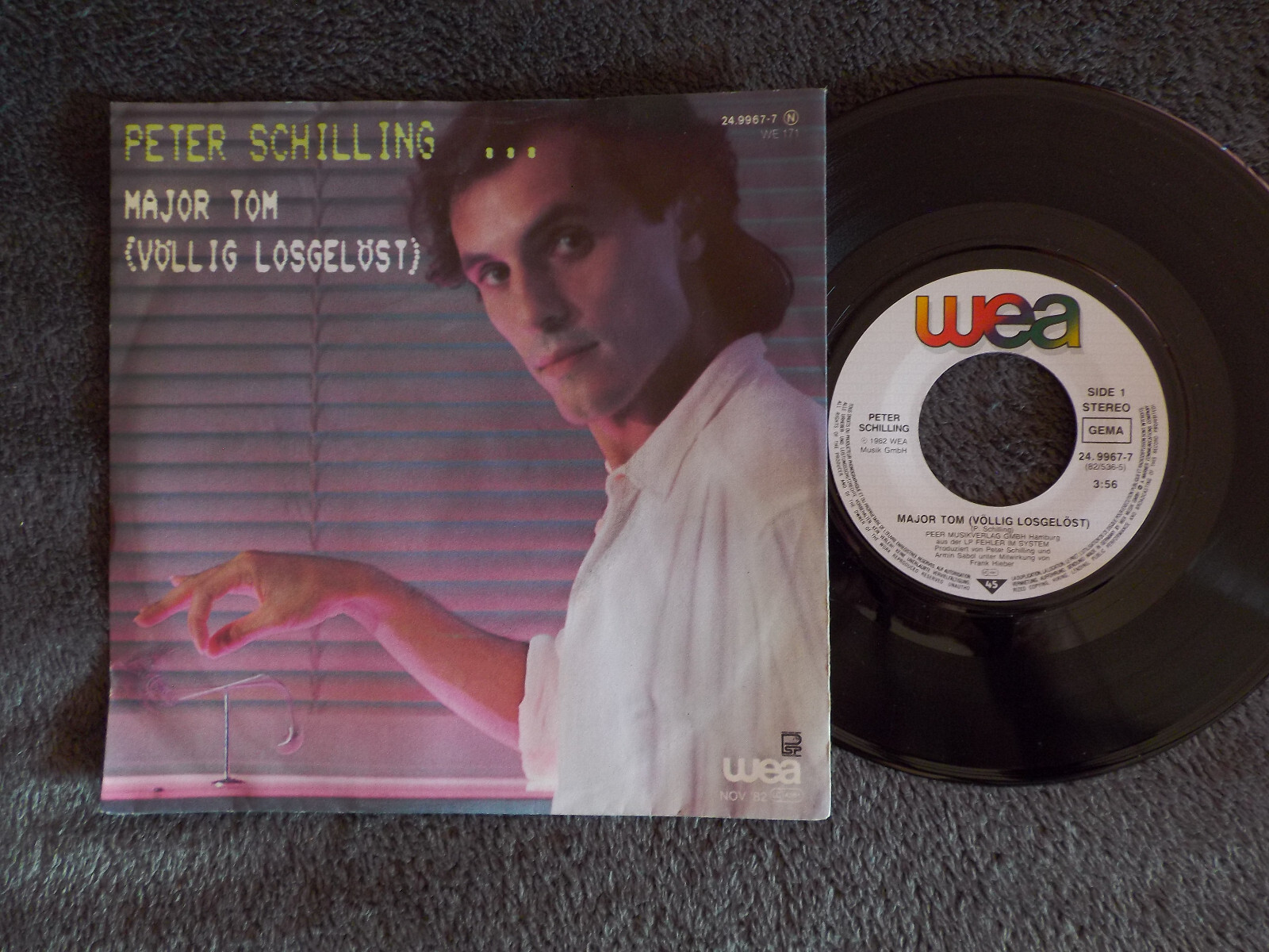 Peter Schilling – Major Tom / Ich hab´ keine Lust (7″-Single)